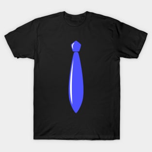 Shiny Blue Tie T-Shirt